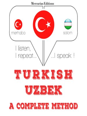cover image of Türkçe--Özbek